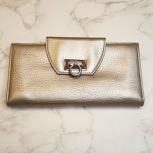 Authentic Salvatore Ferragamo Long Wallet